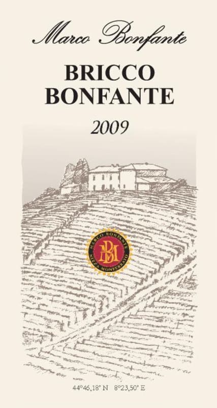 Vignobles Buffeteau Barbera d'Asti Bricco Bonfante Superiore 2009 Front Label