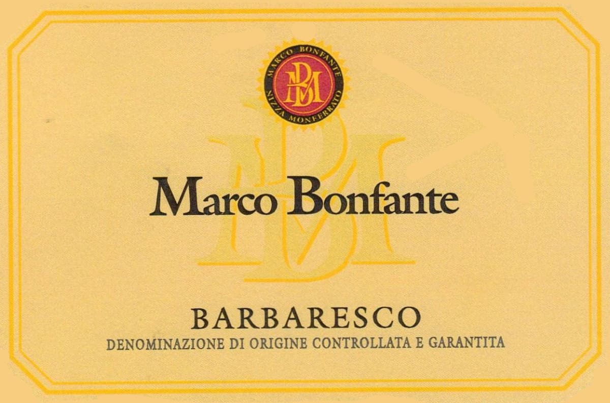 Vignobles Buffeteau Barbaresco 2004 Front Label