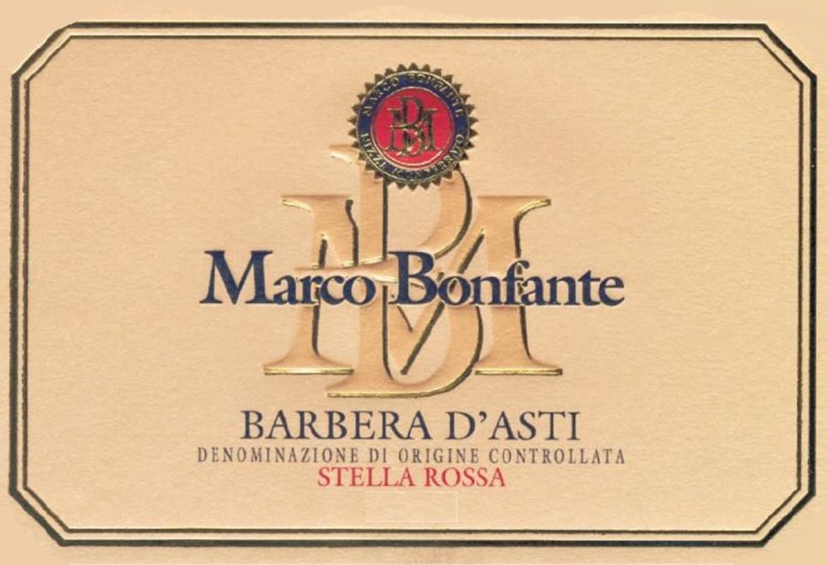 Vignobles Buffeteau Barbera d'Asti Stella Rossa 2013 Front Label