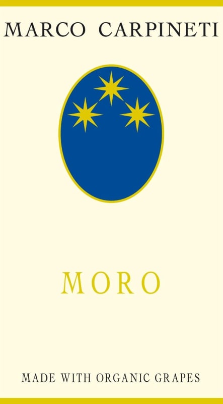 Marco Carpineti Lazio Moro Bianco 2014 Front Label