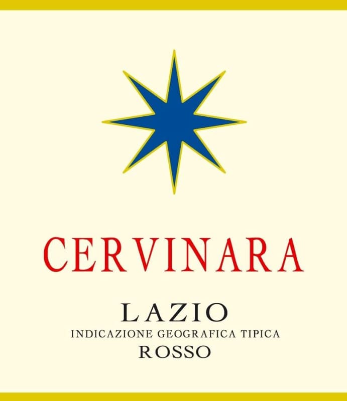 Marco Carpineti Lazio Cervinara Rosso 2015 Front Label