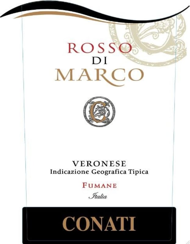 Marco Conati Verona Rosso Veronese 2007 Front Label