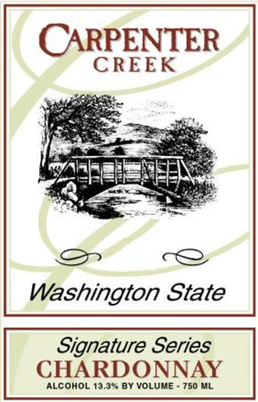 Carpenter Creek Winery Signature Series Chardonnay 2010 Front Label