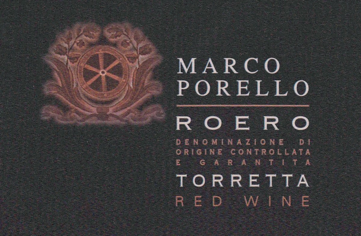 Vinicola de Nulles Roero Toretta 2010 Front Label