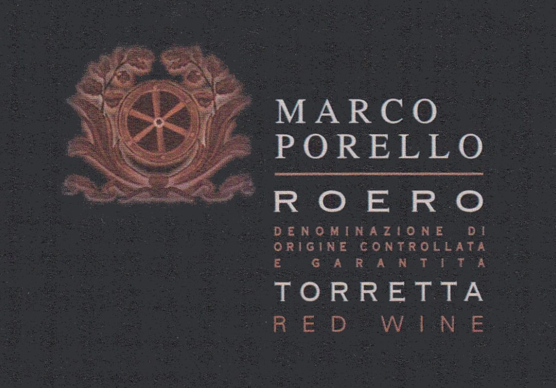 Vinicola de Nulles Roero Toretta 2008 Front Label