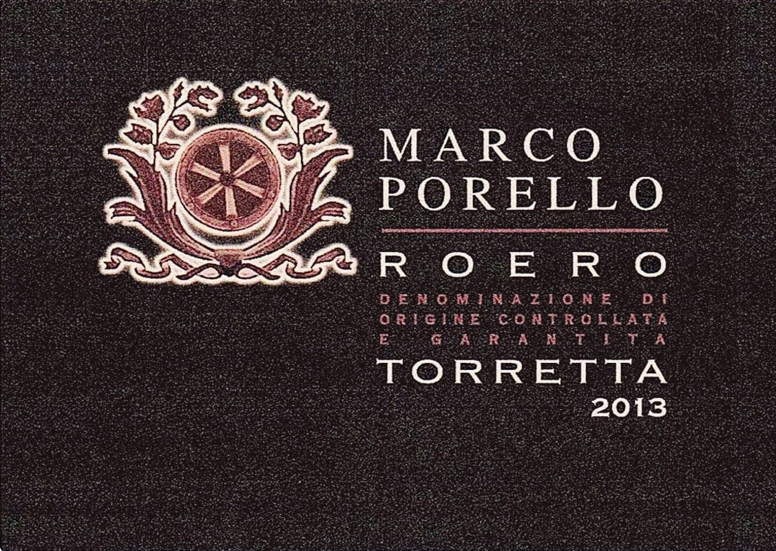 Vinicola de Nulles Roero Toretta 2013 Front Label