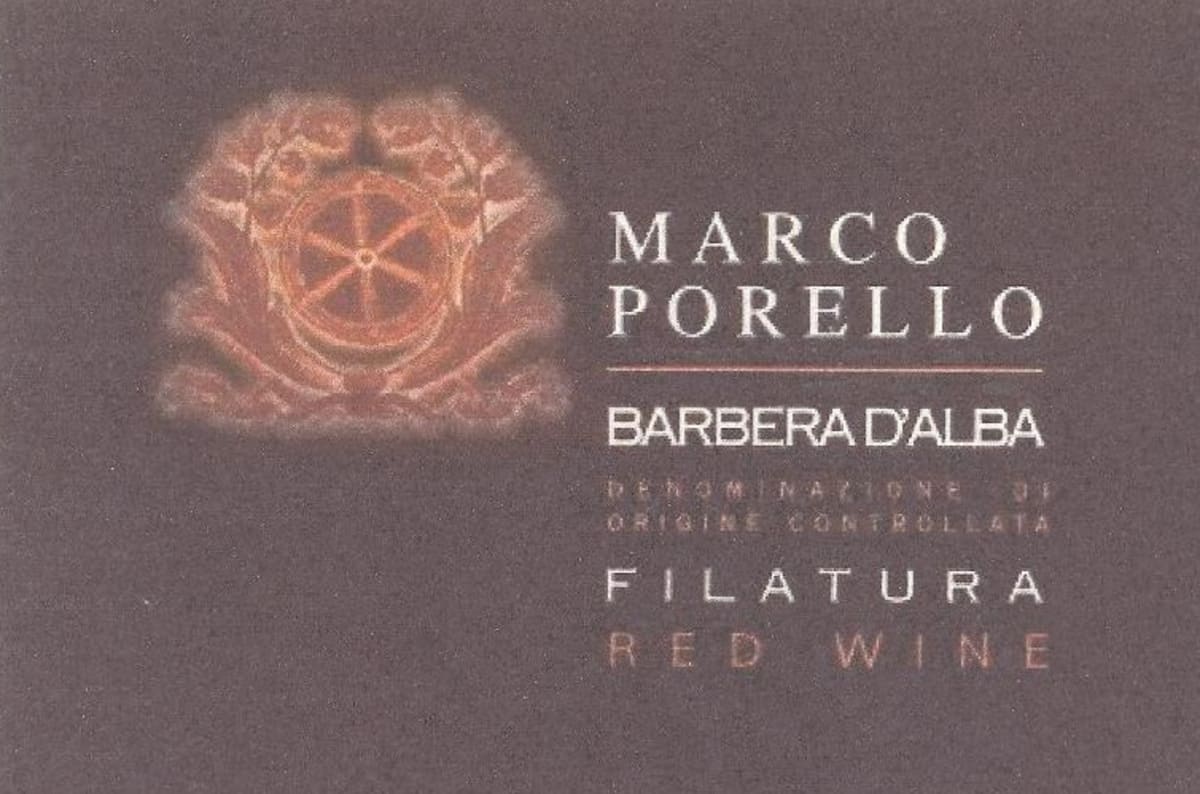 Vinicola de Nulles Barbera d'Alba Filatura 2011 Front Label