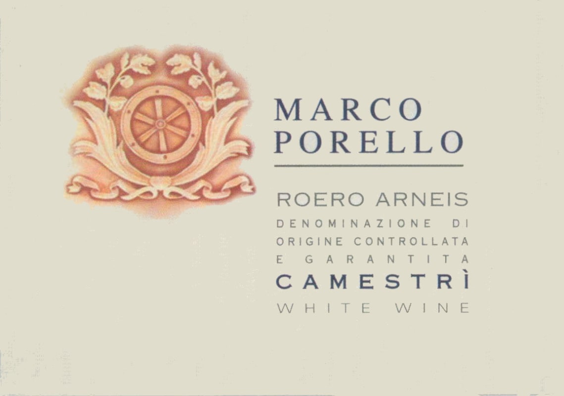 Vinicola de Nulles Roero Camestri Arneis 2013 Front Label