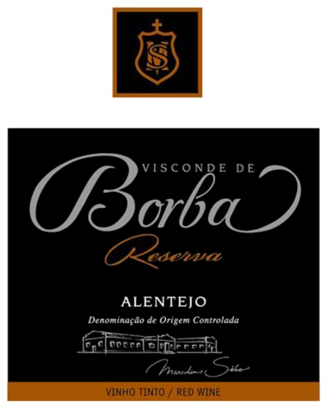 Marcolino Sebo Visconde de Borba Reserva Tinto 2010 Front Label