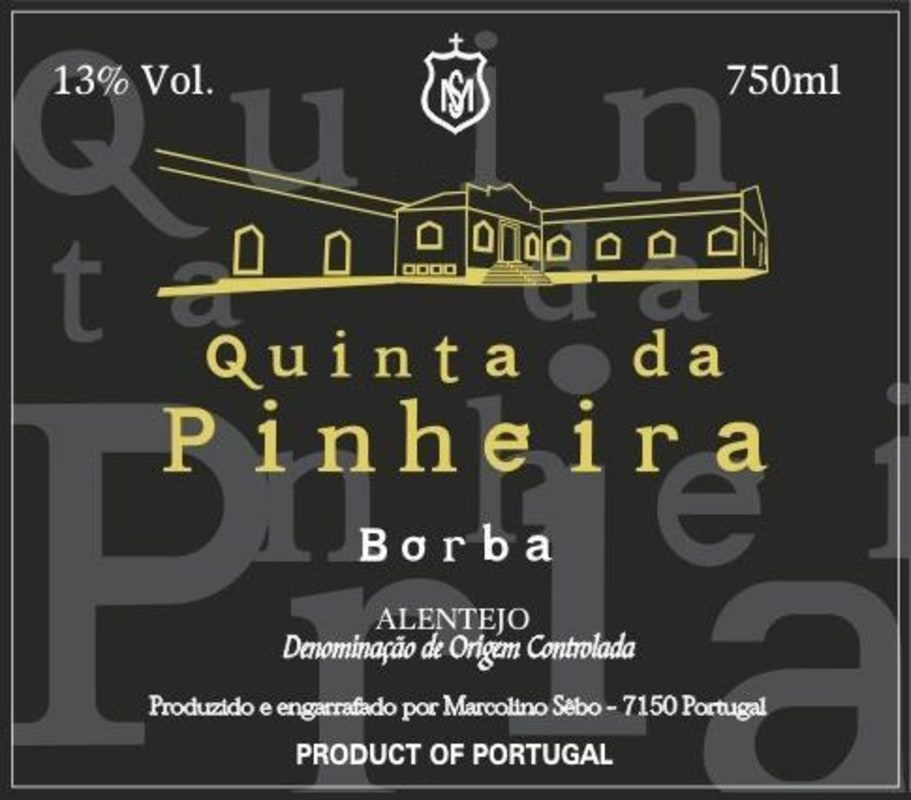 Marcolino Sebo Quinta da Pinheira Tinto 2013 Front Label