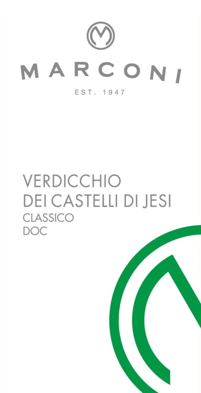 Marconi Vini Srl Verdicchio dei Castelli di Jesi Classico 2015 Front Label