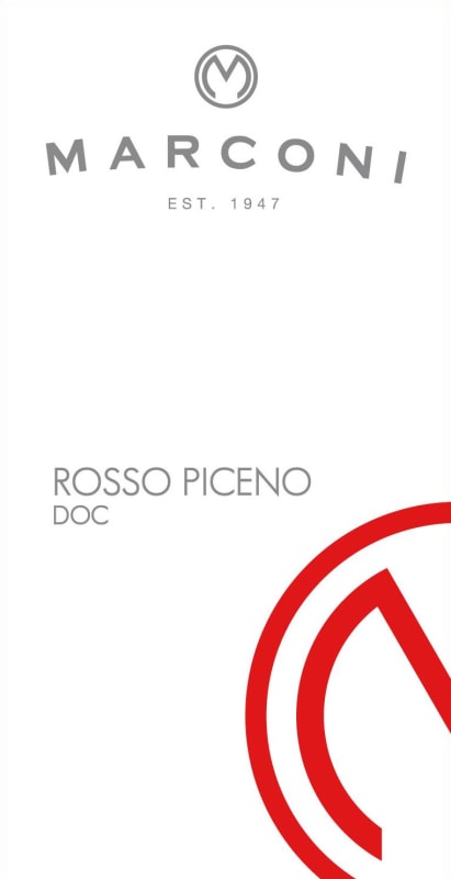 Marconi Vini Srl Rosso Piceno 2014 Front Label