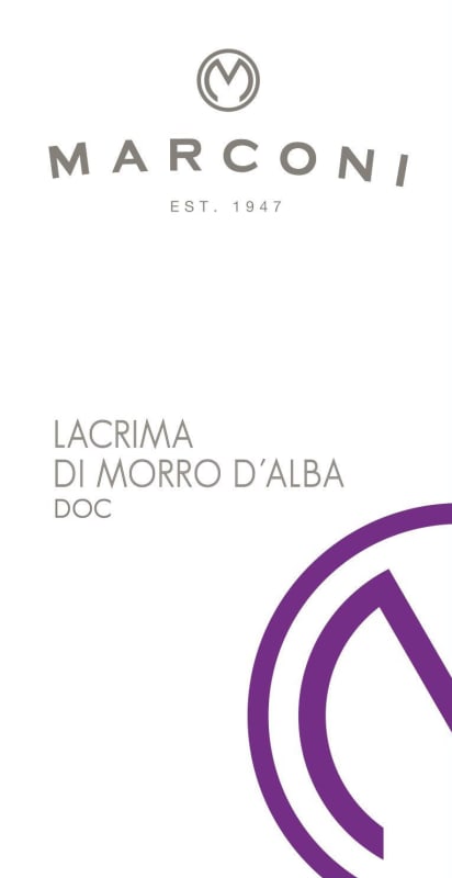Marconi Vini Srl Lacrima di Morro d'Alba 2013 Front Label
