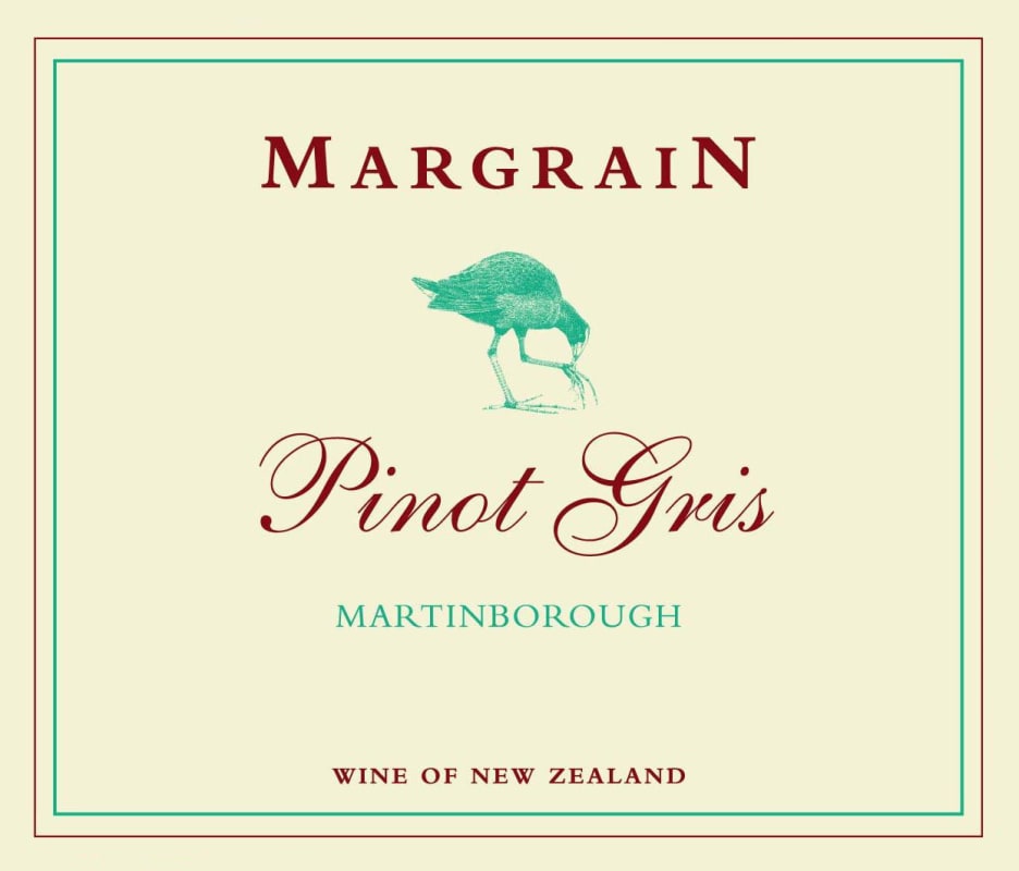 Margrain Vineyard Pinot Gris 2013 Front Label