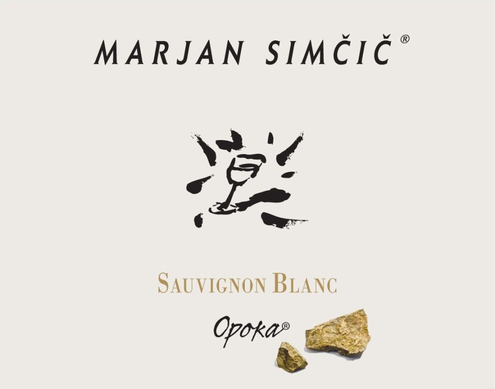 Marjan Simcic Opoka Sauvignon Blanc 2013 Front Label