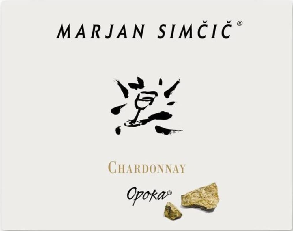 Marjan Simcic Opoka Chardonnay 2010 Front Label