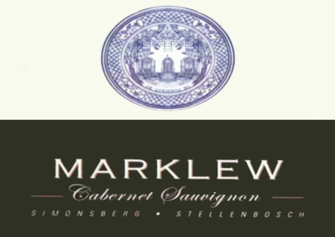 Marklew Cabernet Sauvignon 2007 Front Label