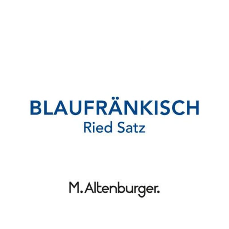 Markus Altenburger Ried Satz Blaufrankisch 2013 Front Label
