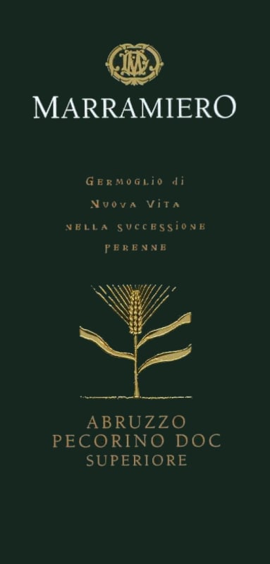 Marramiero Abruzzo Pecorino Superiore 2014 Front Label