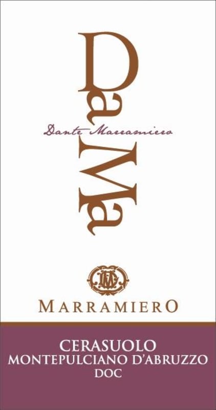 Marramiero Cerasuolo d'Abruzzo Dama Rose Montepulciano 2014 Front Label