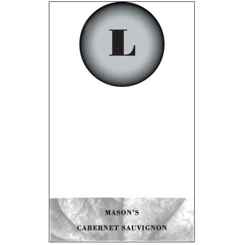 Lewis Cellars Mason's Cabernet Sauvignon 2015 Front Label