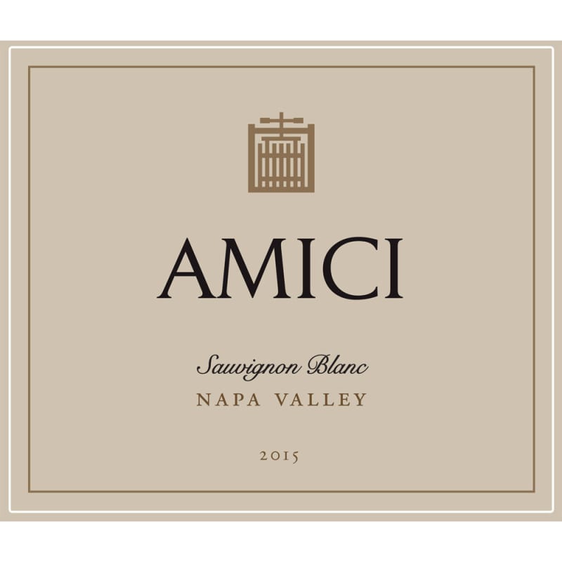 Amici Napa Valley Sauvignon Blanc 2015 Front Label