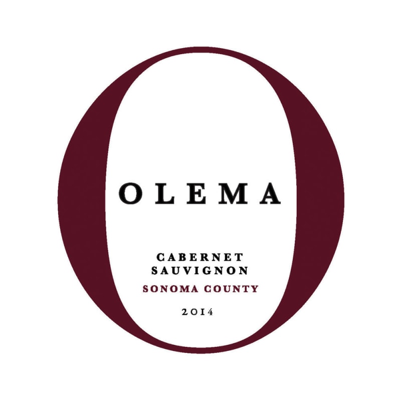 Olema Cabernet Sauvignon 2014 Front Label