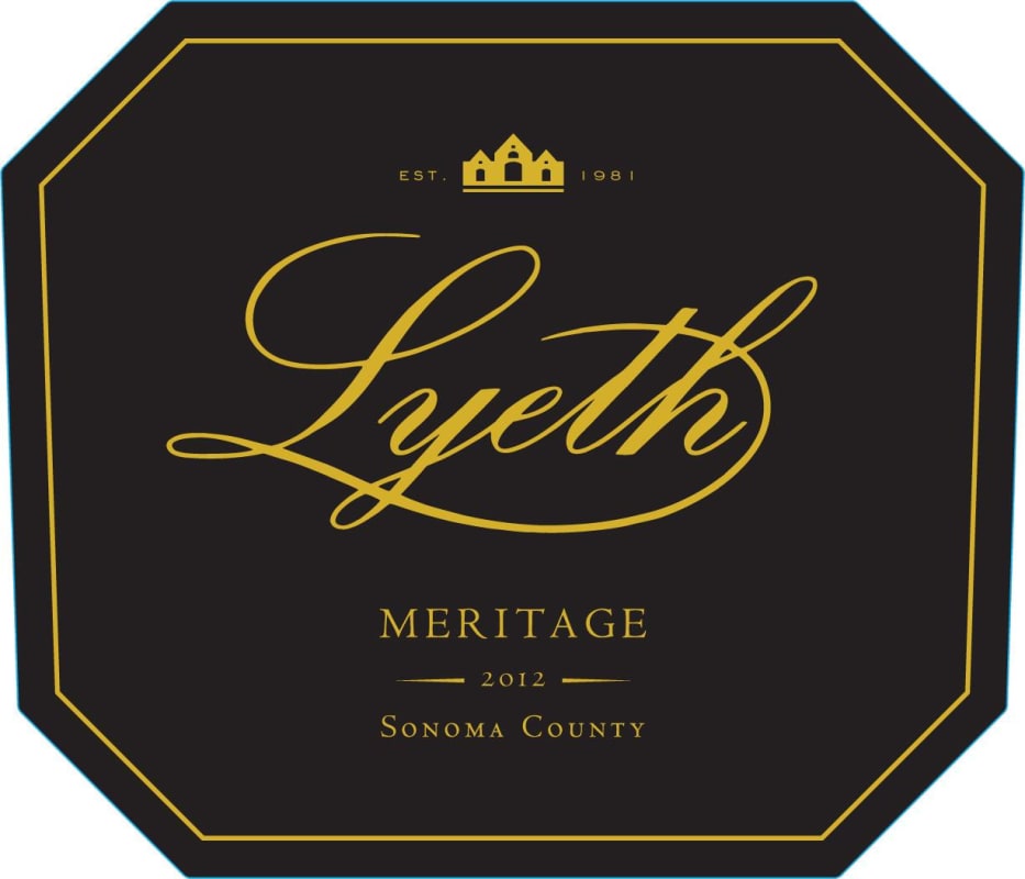 Lyeth Meritage 2012 Front Label