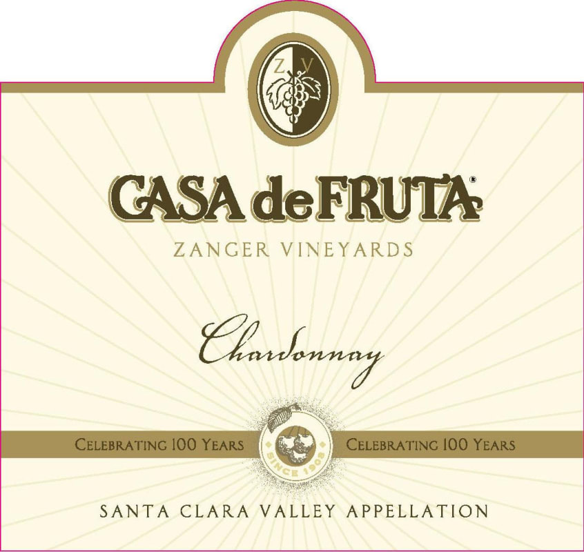 Casa de Fruta Chardonnay 2015 Front Label