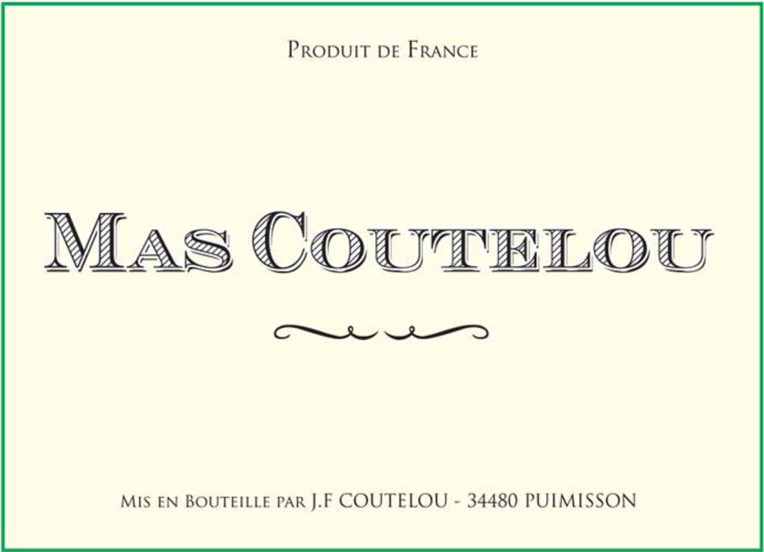 Mas Coutelou Mise de Printemps Syrah 2014 Front Label