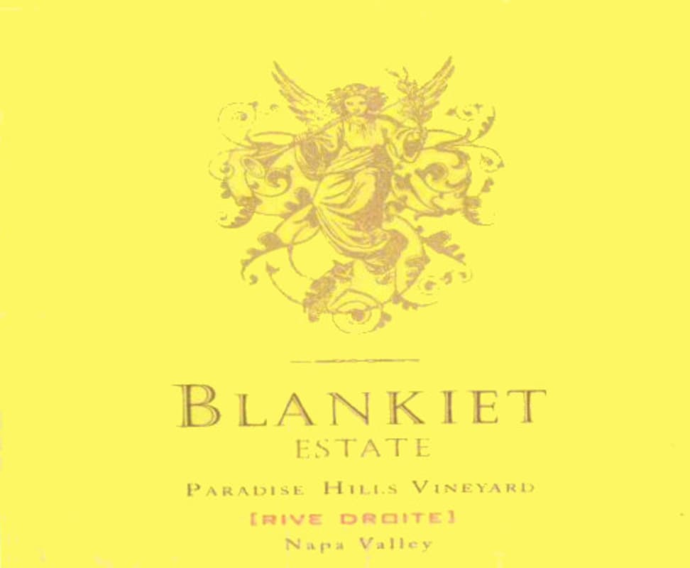 Blankiet Estate Paradise Hills Vineyard Cabernet Sauvignon 2008 Front Label