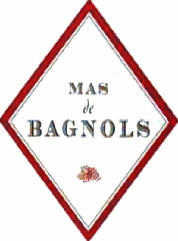 Mas de Bagnols Cotes du Vivarais Rouge 2013 Front Label
