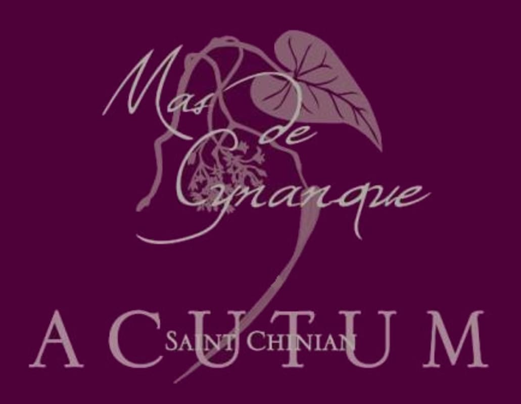 Mas de Cynanque Saint Chinian Acutum 2009 Front Label