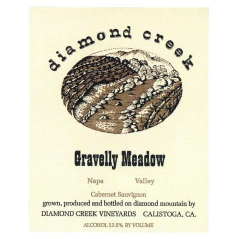 Diamond Creek Gravelly Meadow Cabernet Sauvignon (1.5 Liter Magnum) 2014 Front Label