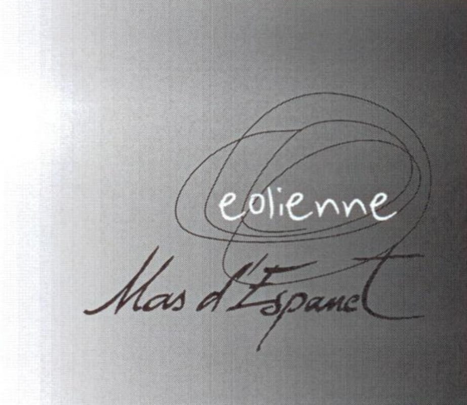 Mas d'Espanet Languedoc Eolienne Blanc 2008 Front Label