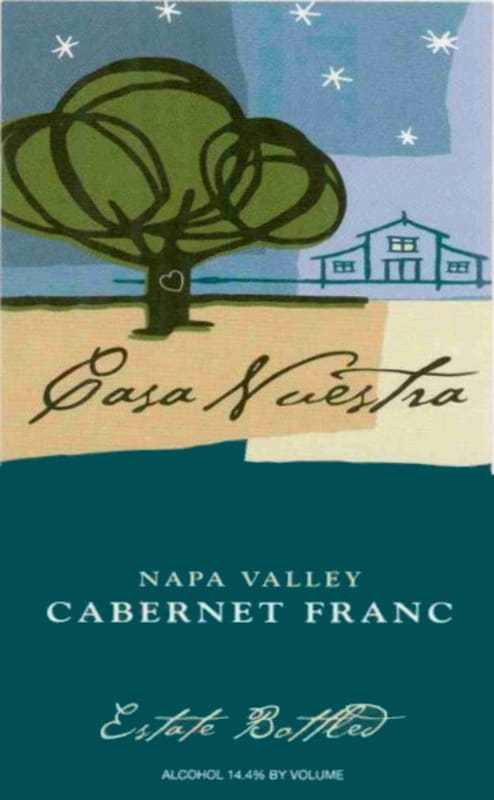 Casa Nuestra Winery & Vineyards Cabernet Franc 2006 Front Label