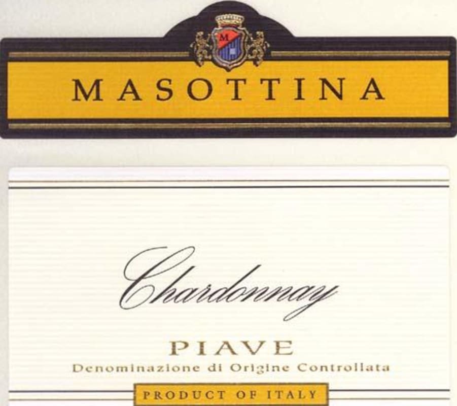 Masottina Piave Chardonnay 2014 Front Label