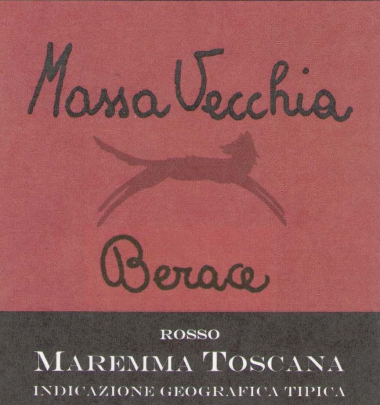 Massa Vecchia Maremma Toscana Berace 2013 Front Label