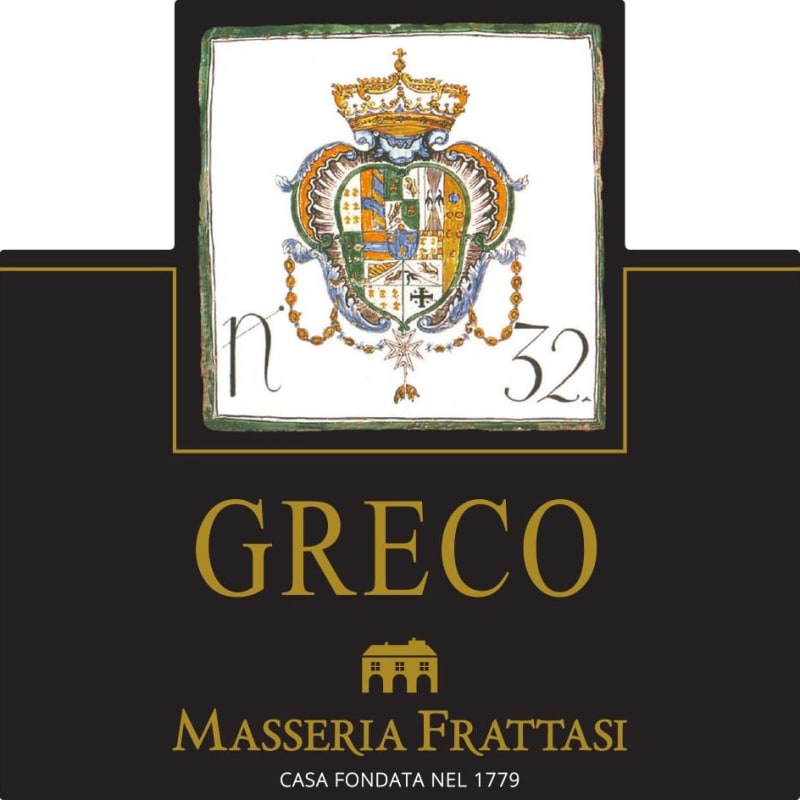 Masseria Frattasi Beneventano Greco 2015 Front Label