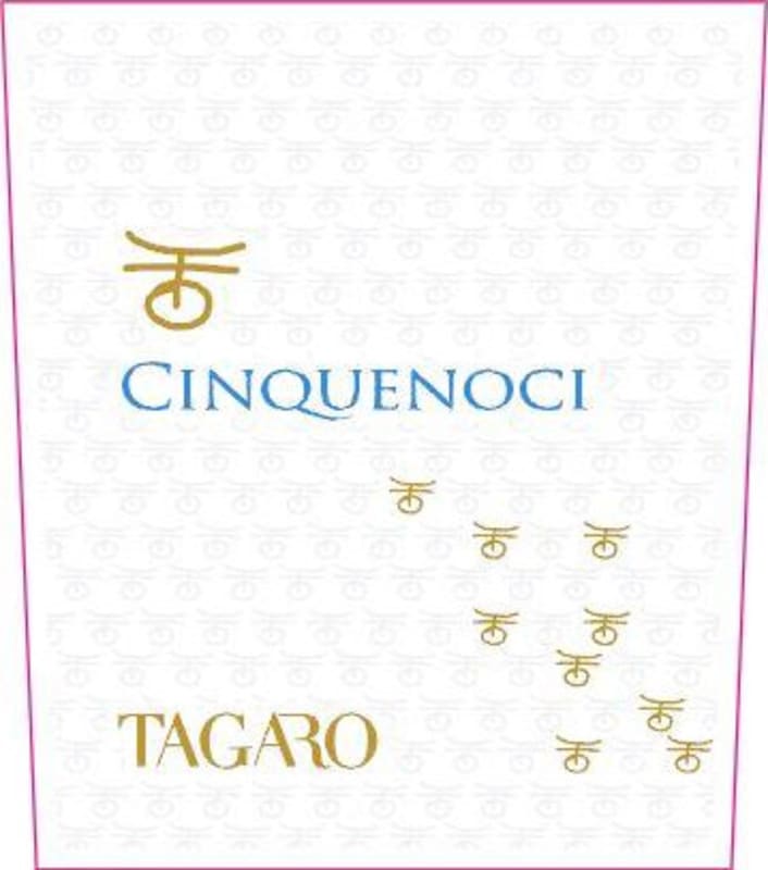 Masseria Tagaro Valle d'Itria Cinquenoci Primitivo 2013 Front Label