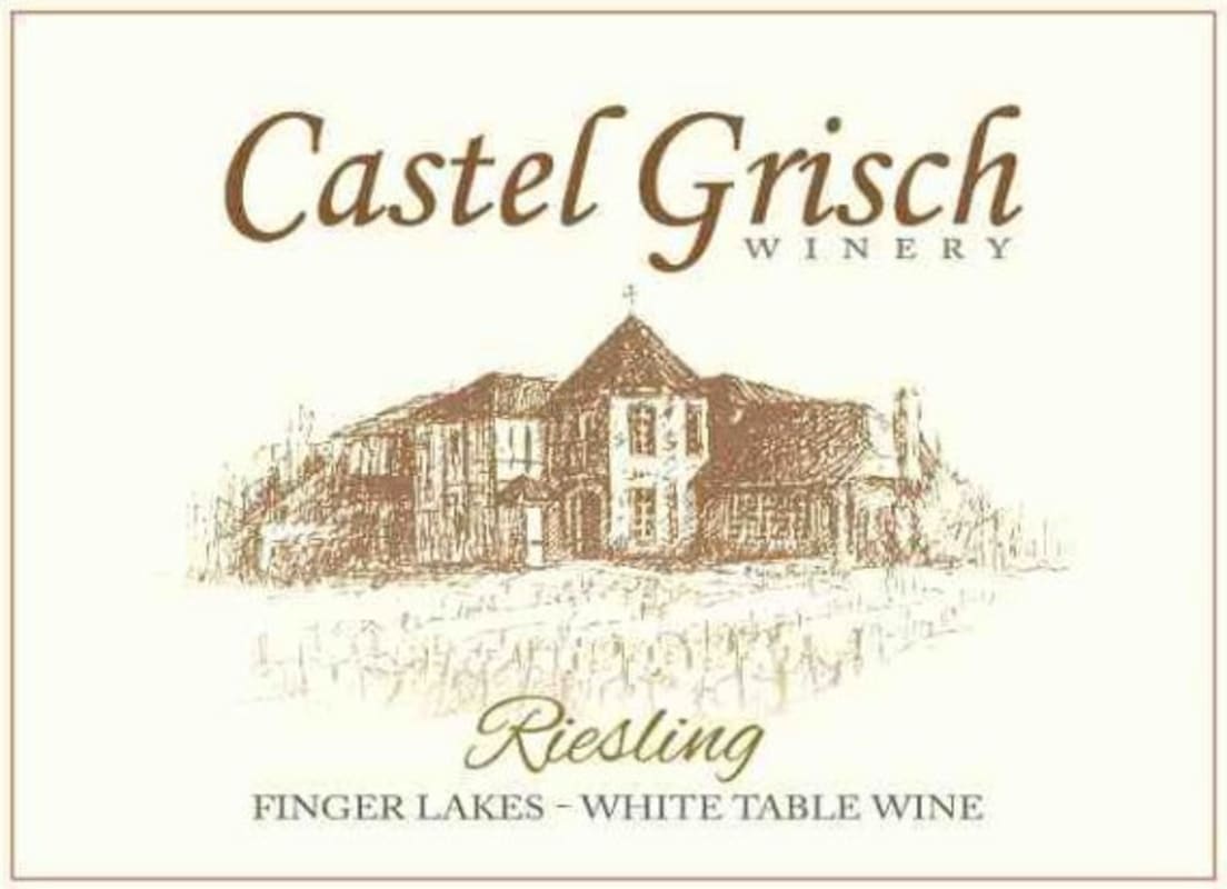 Castel Grisch Estate Winery Johannisberg Riesling 2013 Front Label