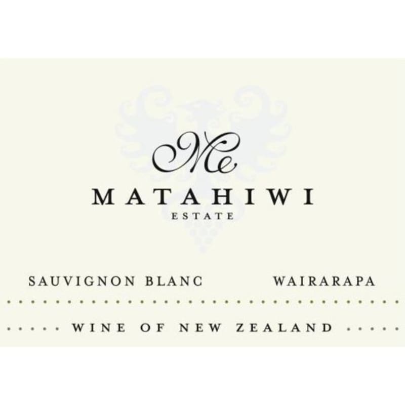 Matahiwi Estate Winery Sauvignon Blanc 2008 Front Label