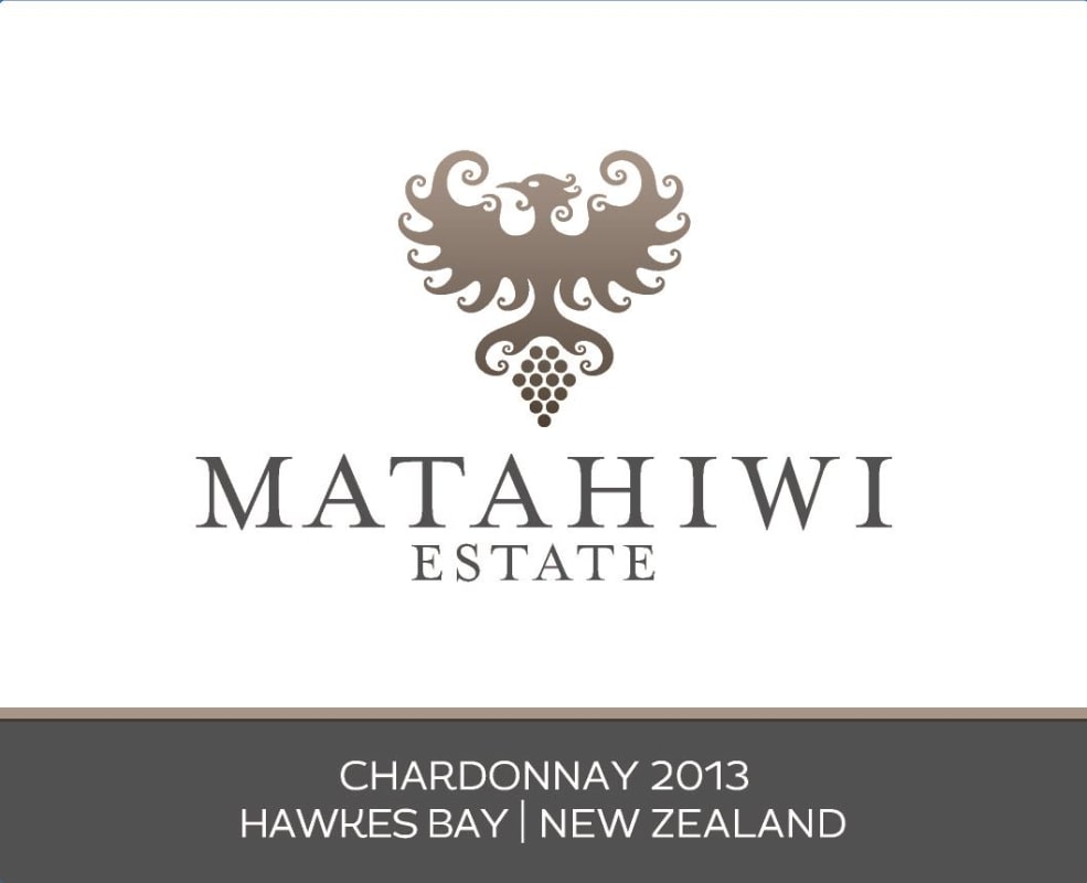 Matahiwi Estate Winery Hawke's Bay Chardonnay 2013 Front Label