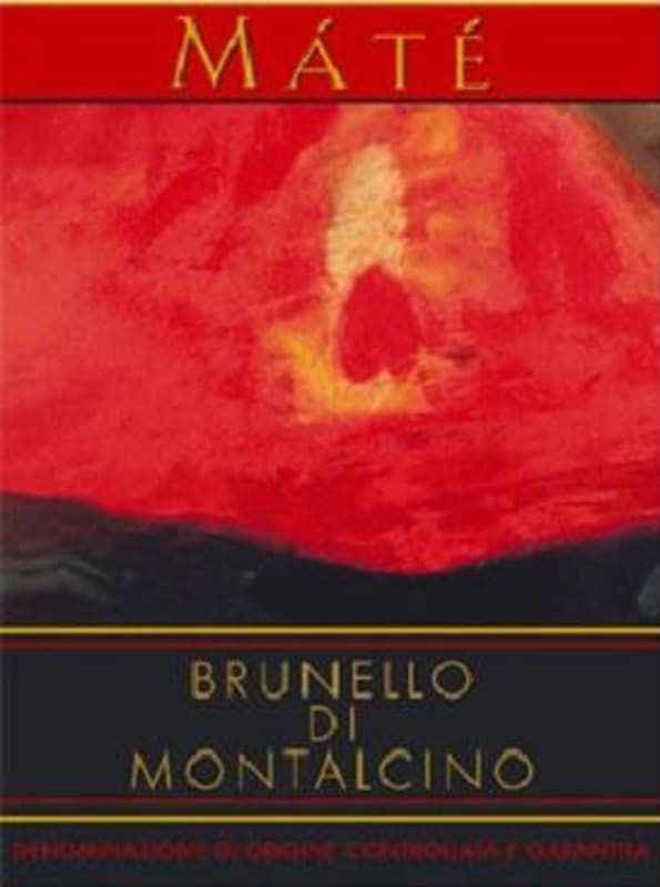 Mate Brunello di Montalcino 2006 Front Label