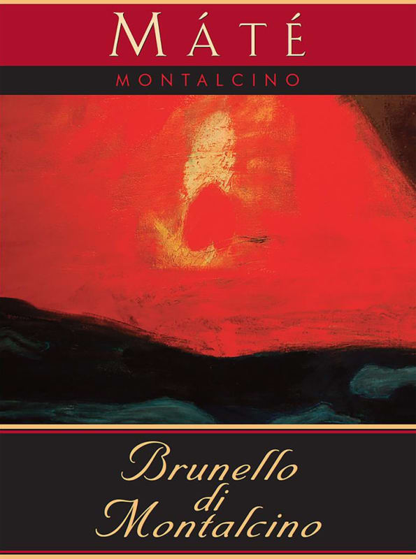 Mate Brunello di Montalcino 2009 Front Label