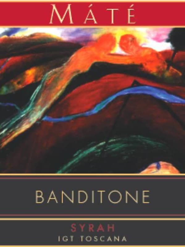 Mate Banditone Syrah 2013 Front Label