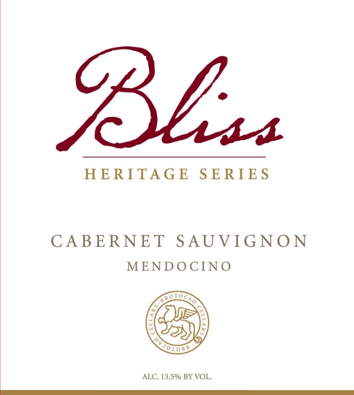 Bliss Cabernet Sauvignon 2008 Front Label