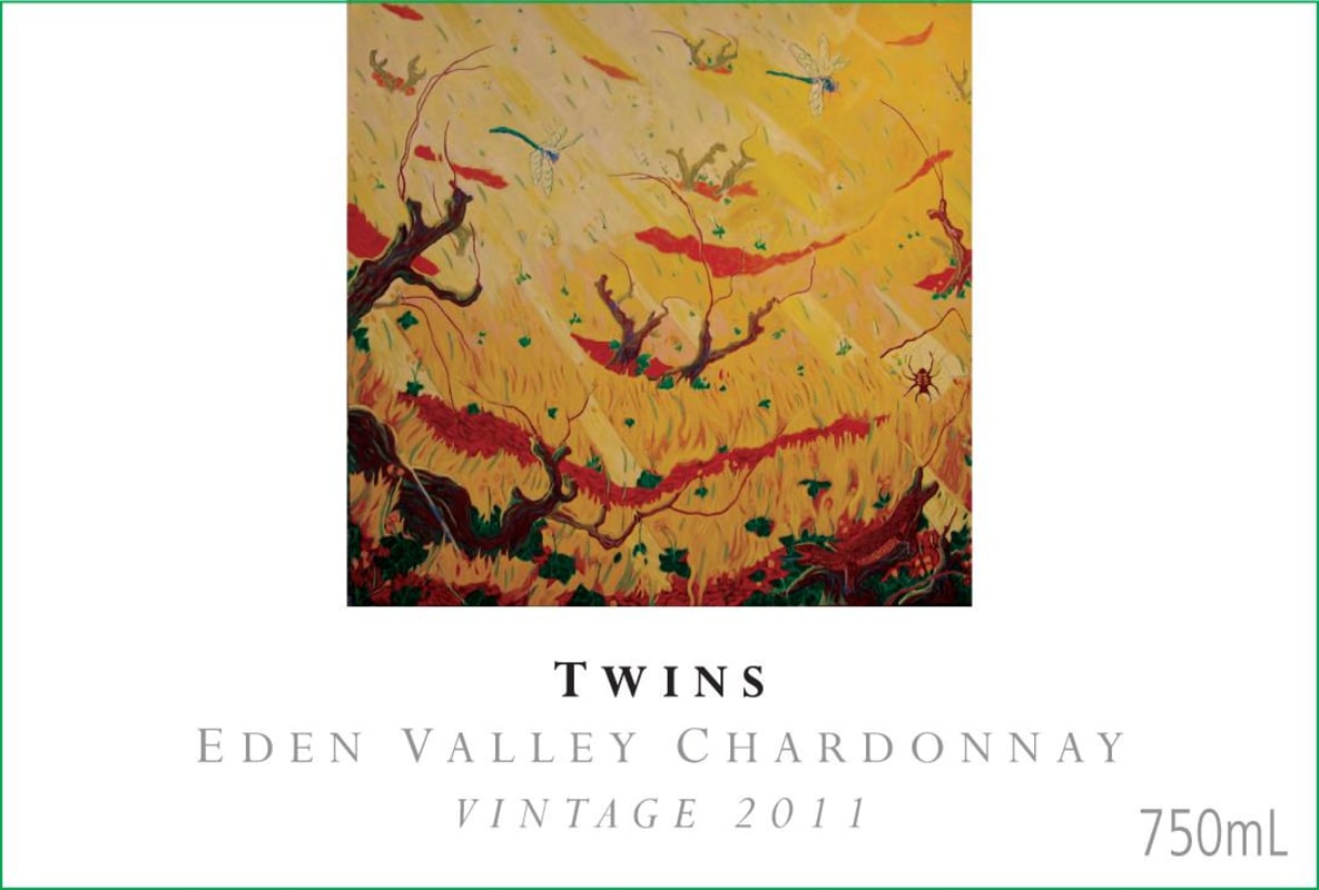 Maverick Wines Twins Chardonnay 2011 Front Label