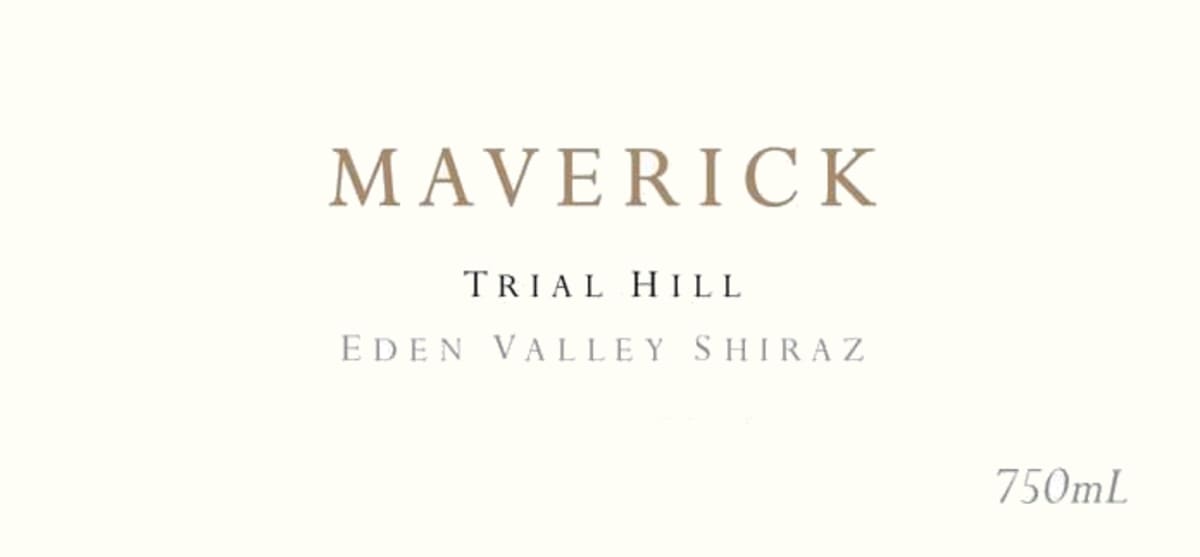 Maverick Wines Trial Hill Shiraz 2009 Front Label