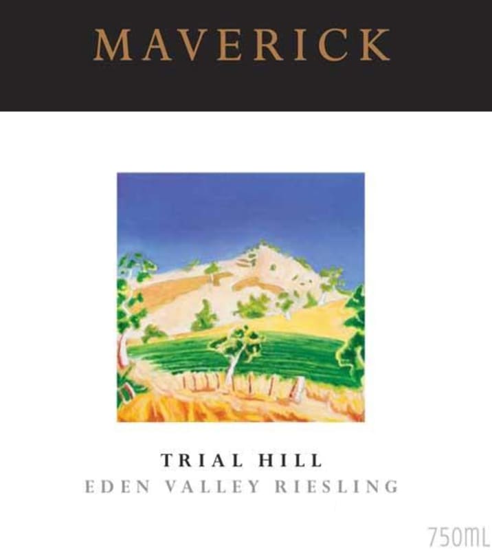 Maverick Wines Trial Hill Riesling 2008 Front Label